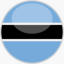 SVG Flagge  Botswana
